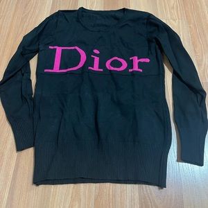 Dior Ladies Long-sleeve shirt, New without Tags, Small